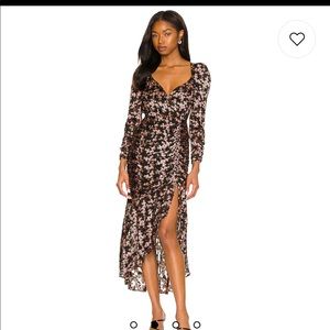ASTR the label emmaline floral burnout dress